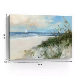 Oak Island Sunrise Canvas Art Print, 40x32 in.