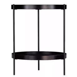 Onyx Rounded Modern Farmhouse Side Table