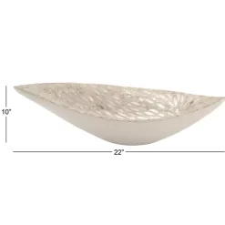 Opalescent Mussel Shell Inlay Bowl