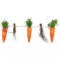Orange Carrot and Twig Bundle Garland