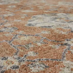 Orange Granary Floral Runner, 2x8