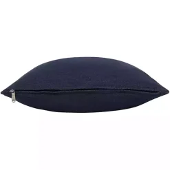 Orange Single Stripe Navy Pillow