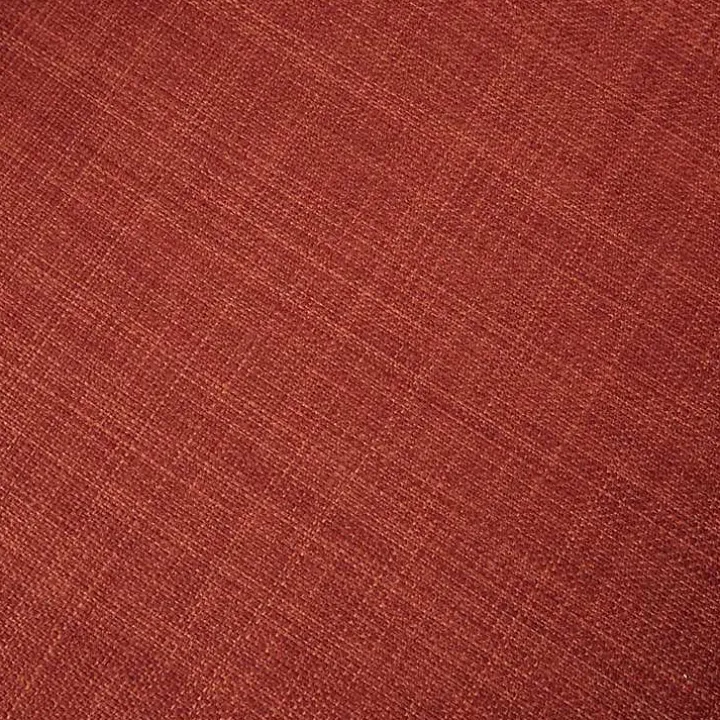 Orange Swivel Upholstered Wide Seat Accent Chair
