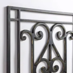 Orleans Scroll Panel Wall Plaque