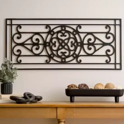 Orleans Scroll Panel Wall Plaque