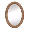Oval Lyla Natural Rope Wall Mirror