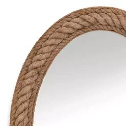 Oval Lyla Natural Rope Wall Mirror