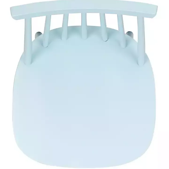 Pale Blue Burris Dining Chairs, Set of 2