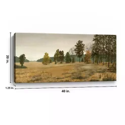 Panorama Tree Landscape Canvas Art Print