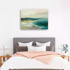 Pastel Lake Canvas Art Print, 40x30 in.