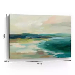 Pastel Lake Canvas Art Print, 40x30 in.