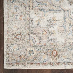 Pastel Medallion Washable Area Rug, 5x7