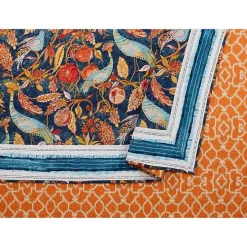 Peacock Garden Full/Queen 3-pc. Quilt Set