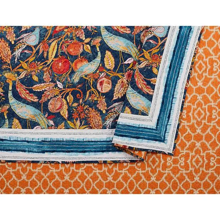 Peacock Garden Full/Queen 3-pc. Quilt Set