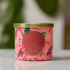 Peppermint Party Triple Wick Jar Candle