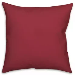 Personalized Merry Christmas Wreath Pillow