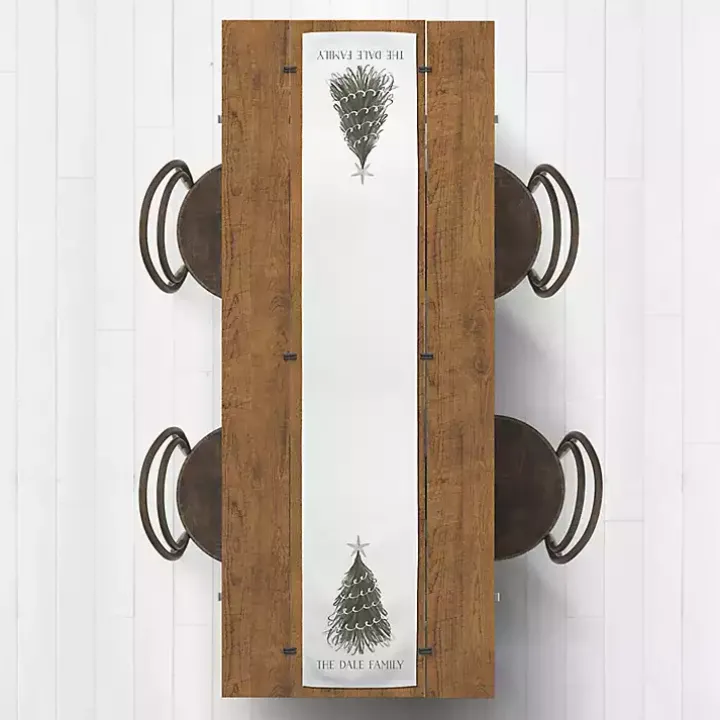 Personalized Wispy Tree Table Runner, 90 in.