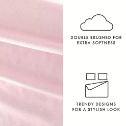 Pink Tiny Hearts 3-pc. Twin Sheet Set