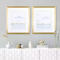 Placid Waters Framed Art Prints, Set of 2