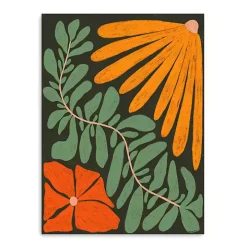 Plant Pattern Canvas Art Print