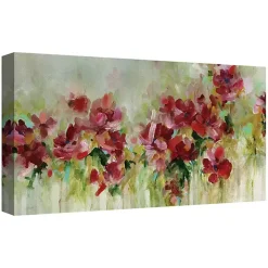 Playful Garden Canvas Art Print by Carol Robinson