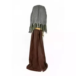 Pre-Lit Animated Shrouded Witch Outdoor Decoration