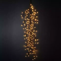 Pre-Lit Brown Branch Christmas Garland
