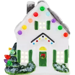 Pre-Lit Nostalgic Christmas Village House