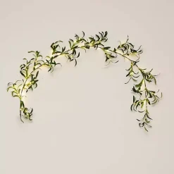 Pre-Lit Olive Branch Battery Operated Garland