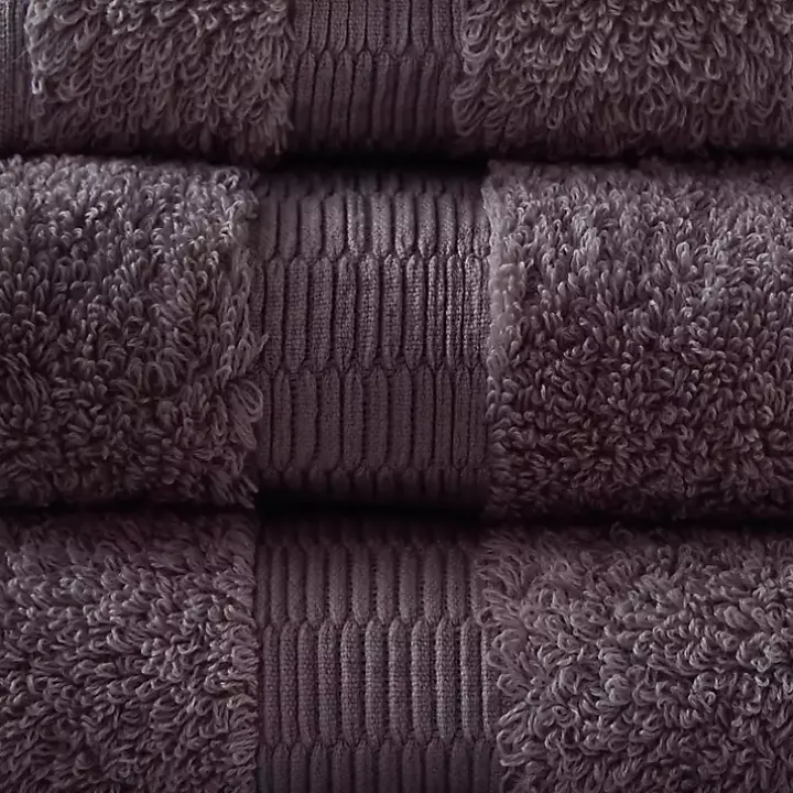Purple Egyptian Cotton 6-pc. Towel Set