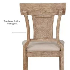 Ray Brown with Gray Wash Finish Counter Stool