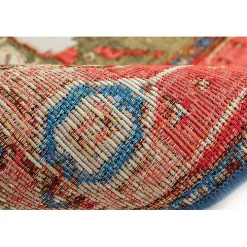 Red Diamond Medallion Indoor/Outdoor Rug, 3x4