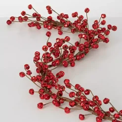 Red Jingle Bells Christmas Garland
