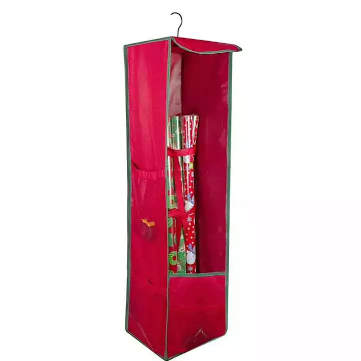 Red Storage Bag Christmas Hanging Organizer