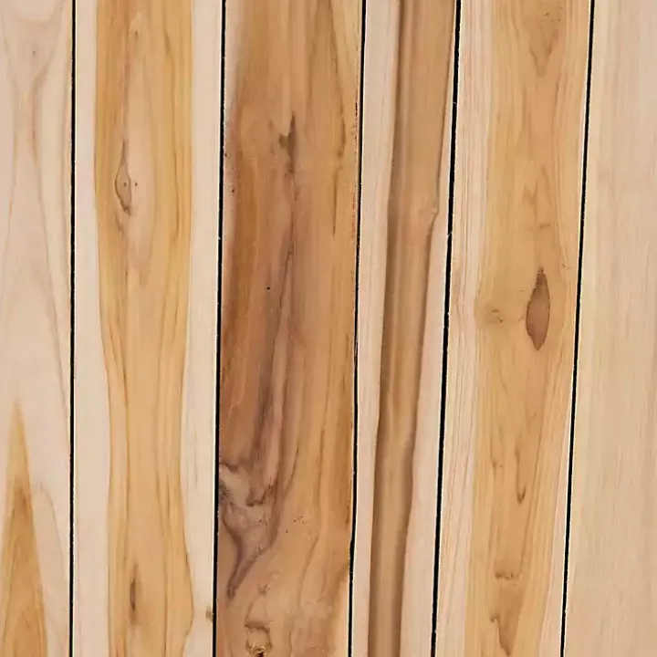 Repurposed Wood Logs Rectangle Coffee Table
