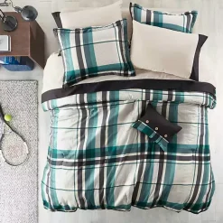 Roger Plaid 9-pc. Queen Comforter Set