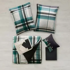 Roger Plaid 9-pc. Queen Comforter Set