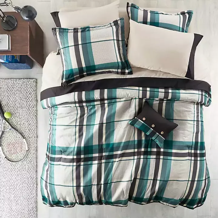 Roger Plaid 7-pc. Twin XL Comforter Set