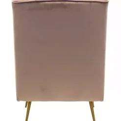 Rose Velvet Lana Accent Chair