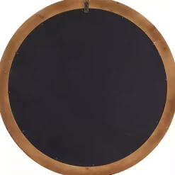 Round Distressed Beaded Wall Mirror, 28 in.