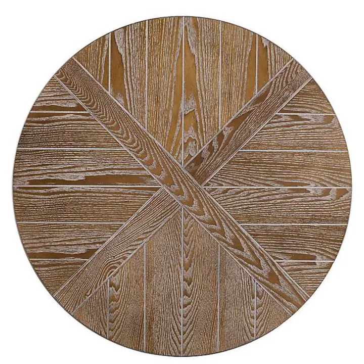 Round Kona Rolling Coffee Table