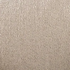 Round Sand Boucle Swivel Accent Chair