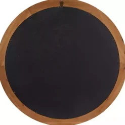 Round Whitewash Beaded Wall Mirror