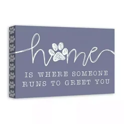 Runs To Greet You Canvas Art Print, 18x12 in.