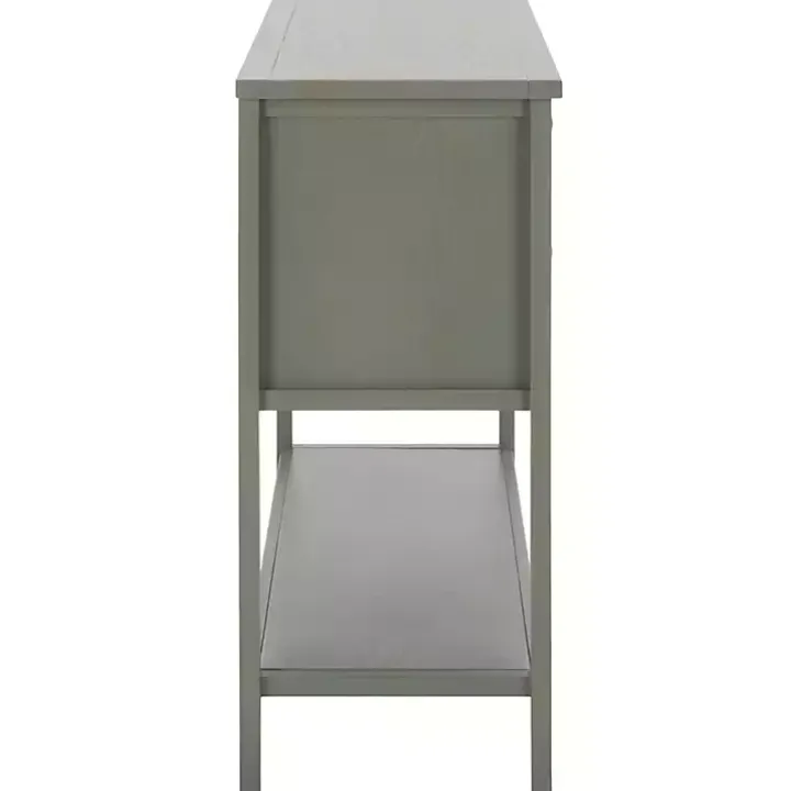 Rustic Gray 4-Drawer Charlotte Sideboard
