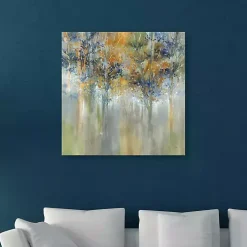 Rustic Leaves Giclee Canvas Art Print