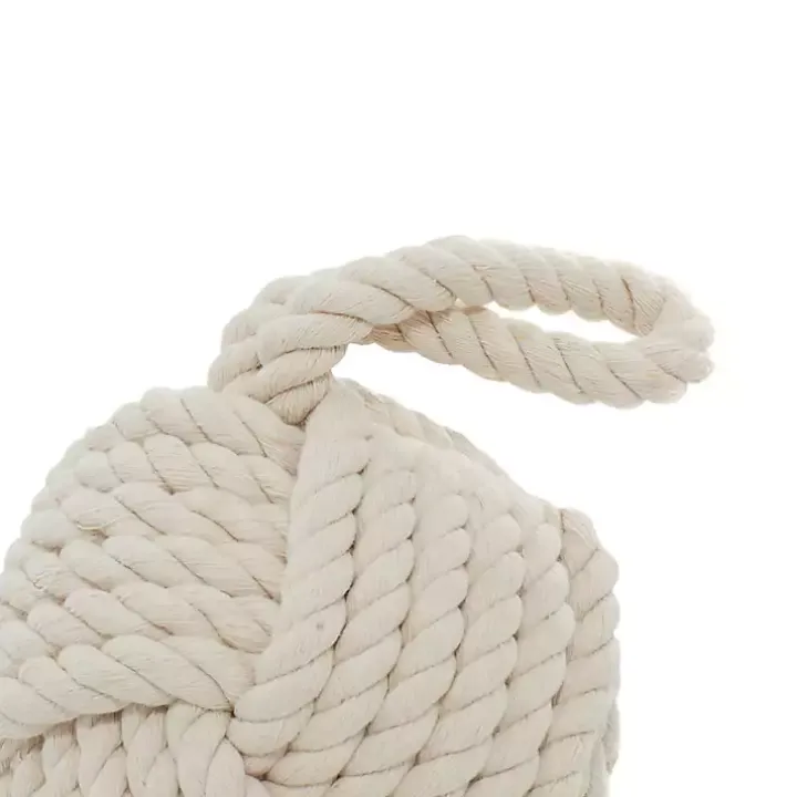Rustic Woven Rope 2-pc. Door Stopper Set
