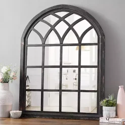 Sadie Black Arch Wall Mirror
