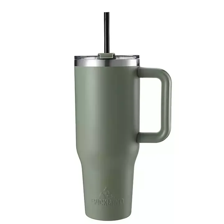 Sage Green 40 oz. Insulated Travel Tumbler