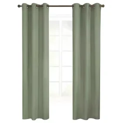 Sage Room Darkening Curtain Panel Set, 54 in.